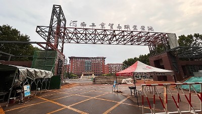 熱烈祝賀河南工貿(mào)職業(yè)學院鋼結(jié)構(gòu)大門項目順利完工